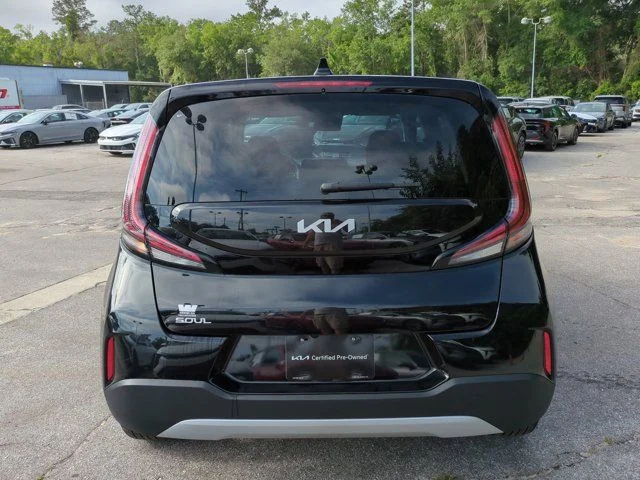 Certified Used 2025 Black Kia LX image 6