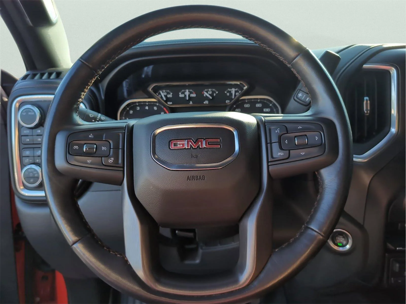 Used 2021 Cardinal Red GMC AT4 image 24