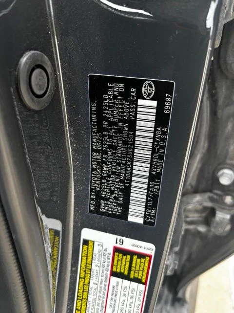 Used 2025 Gray Toyota LE image 14