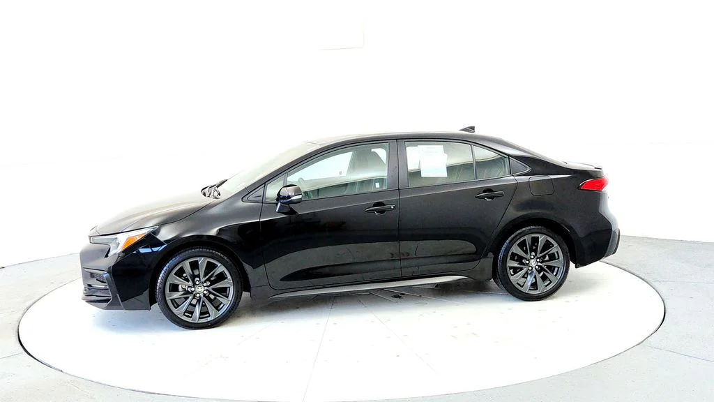 Certified Used 2024 Black Toyota SE image 3
