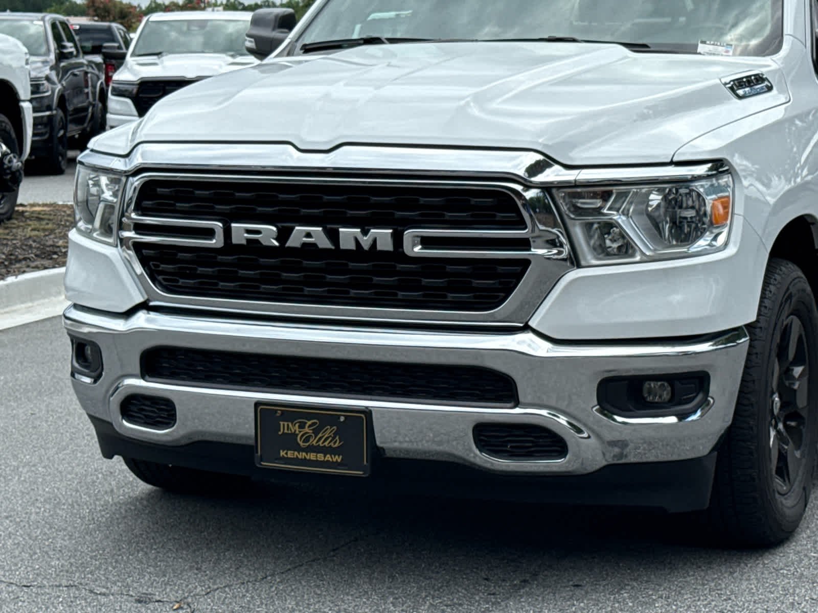 Used 2023 Bright White Clearcoat Ram Lone Star image 10