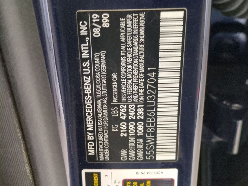 Used 2020 Blue Mercedes-Benz C 300 image 32