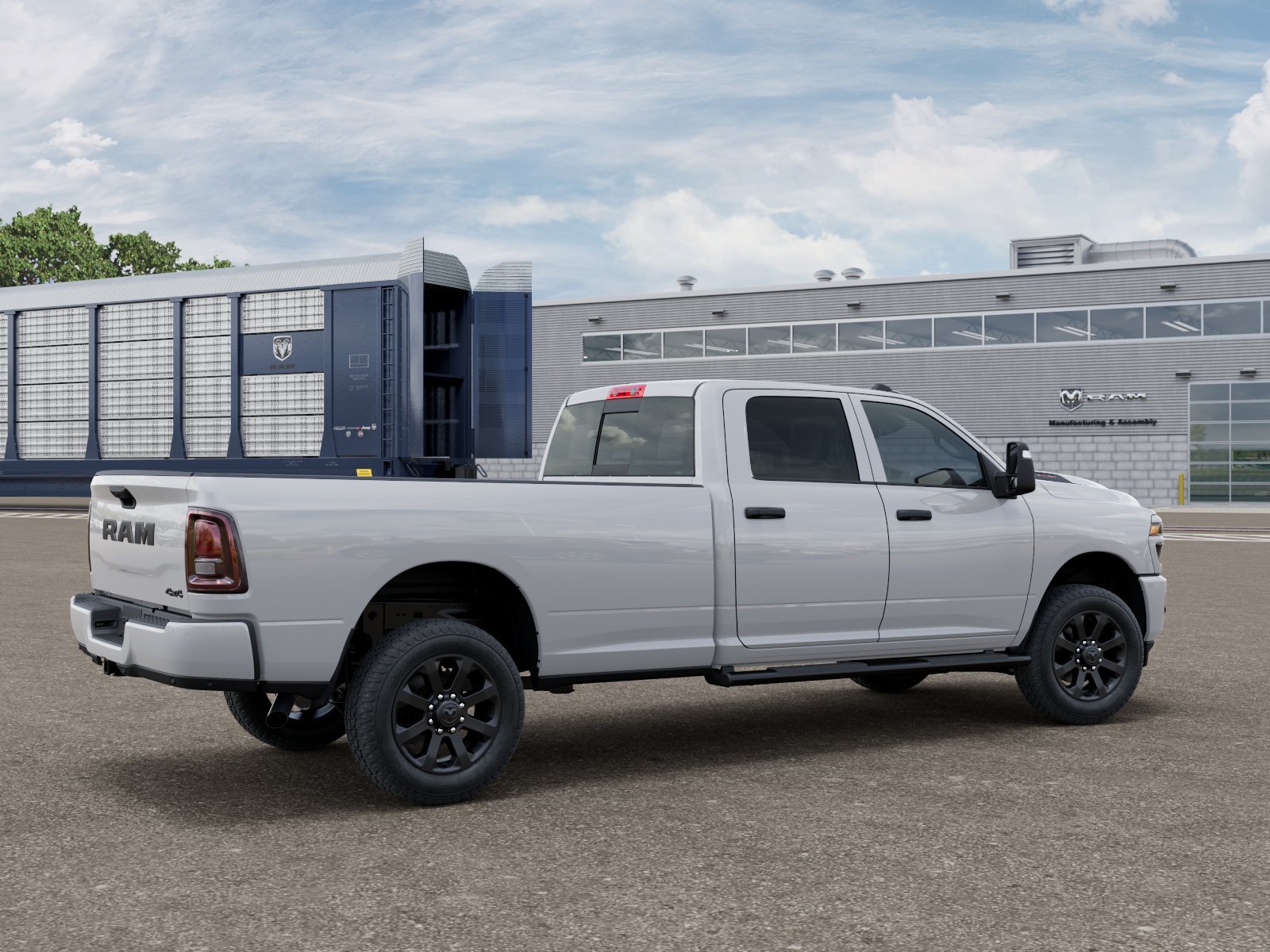 New 2026 Bright White Clear-Coat Exterior Paint RAM  image 2