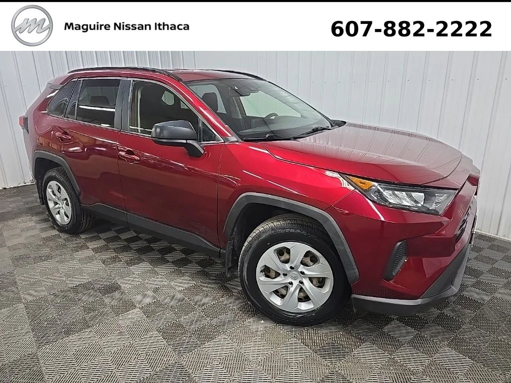Used 2019 Red Toyota LE image 8