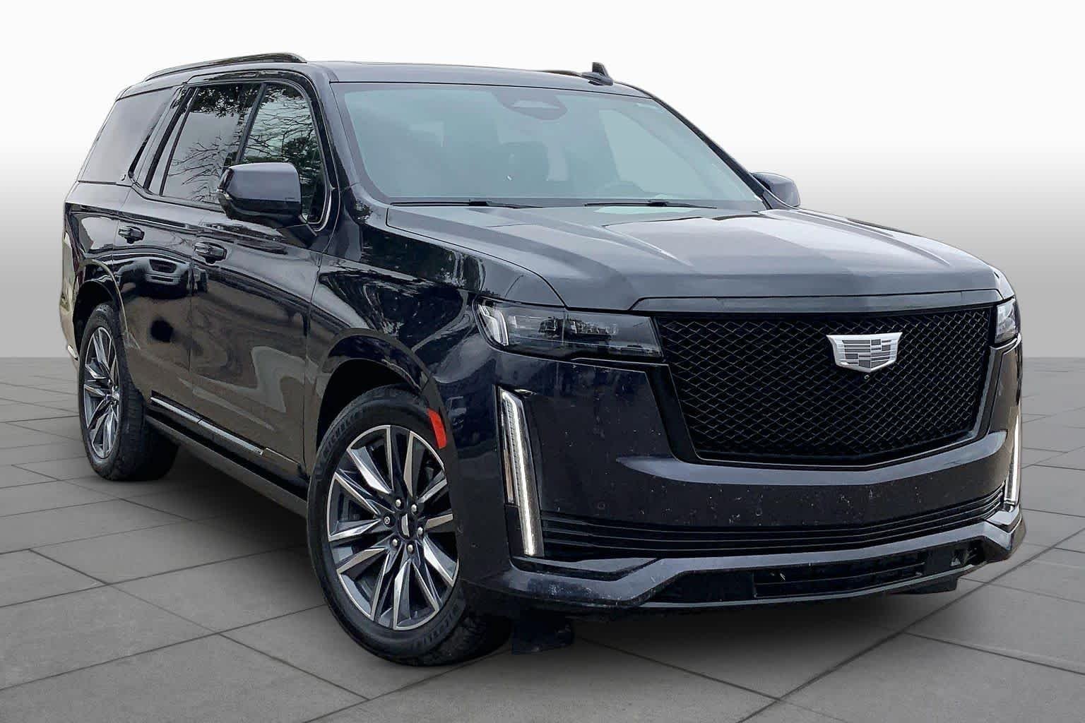 Used 2022 Galactic Gray Metallic Cadillac Sport Platinum image 3