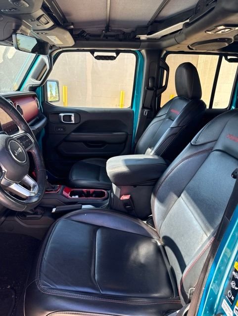 Used 2020 Teal Jeep Unlimited Rubicon image 5