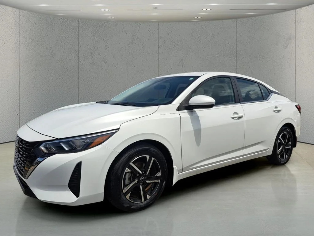 Used 2024 White Nissan SV image 1