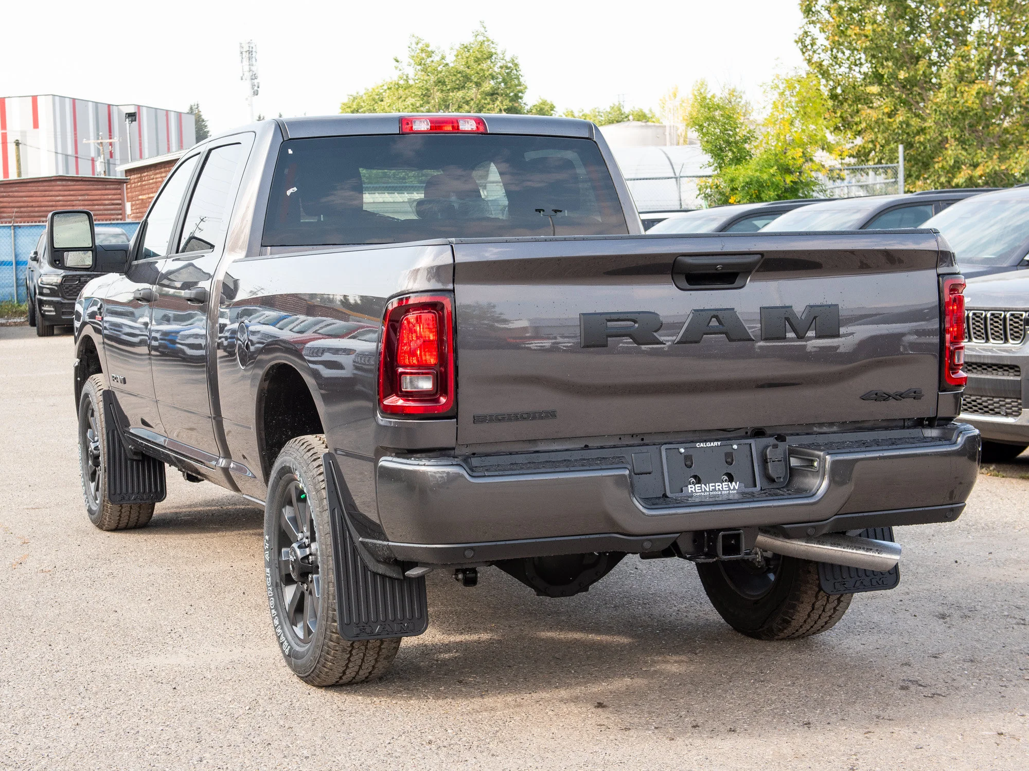 Used 2026 Grey RAM Big Horn Night* Crew Cab 4x4, High Output Cummins, 5th Wheel Prep image 3