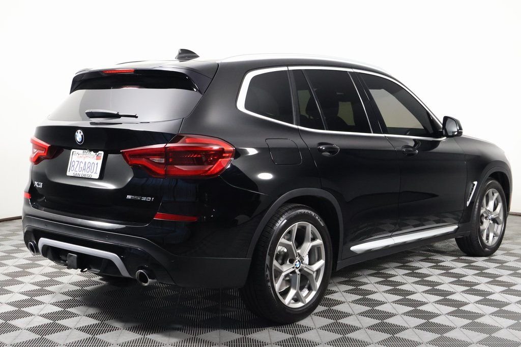 Certified Used 2021 Jet Black BMW sDrive30i image 4
