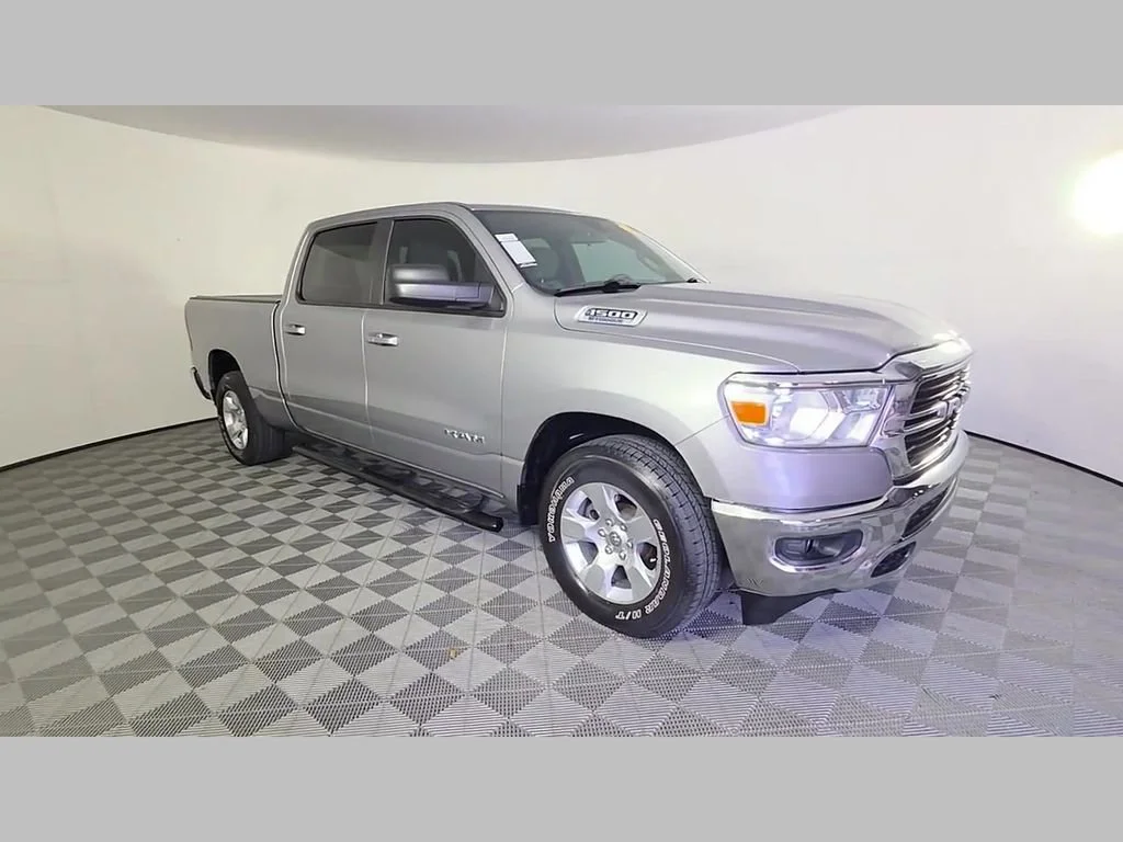 Used 2021 Billet Silver Metallic Clearcoat Ram Big Horn image 53