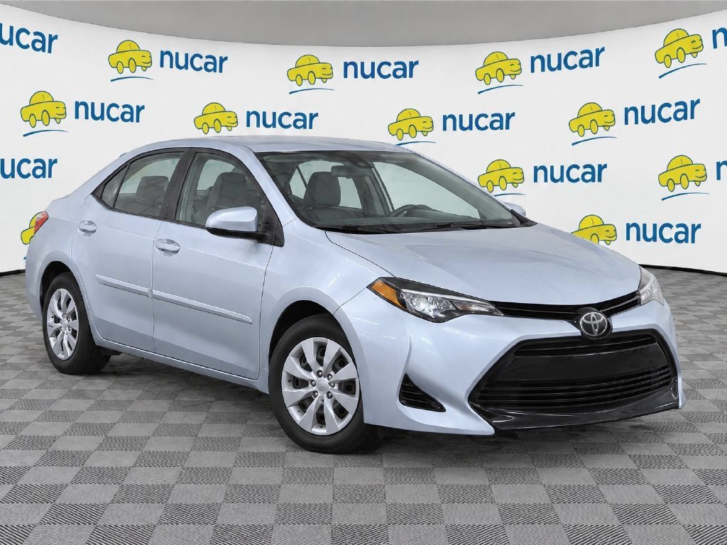 Certified Used 2017 Silver Toyota LE image 1