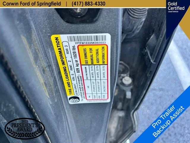 Used 2022 Carbonized Gray Metallic Ford XLT image 17