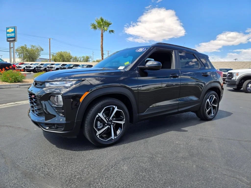 Used 2023 Mosaic Black Metallic Chevrolet RS image 2