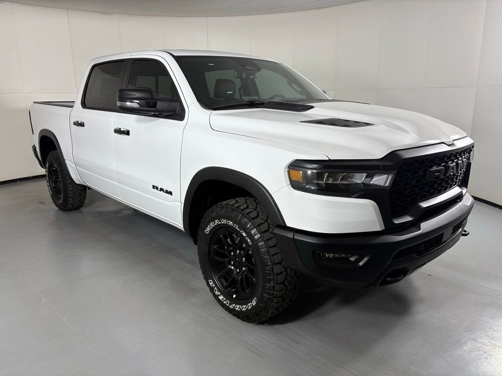 New 2026 Bright White Clear-Coat Exterior Paint RAM Rebel image 2