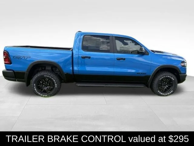 New 2026 Hydro Blue Pearl-Coat Exterior Paint RAM Rebel image 11