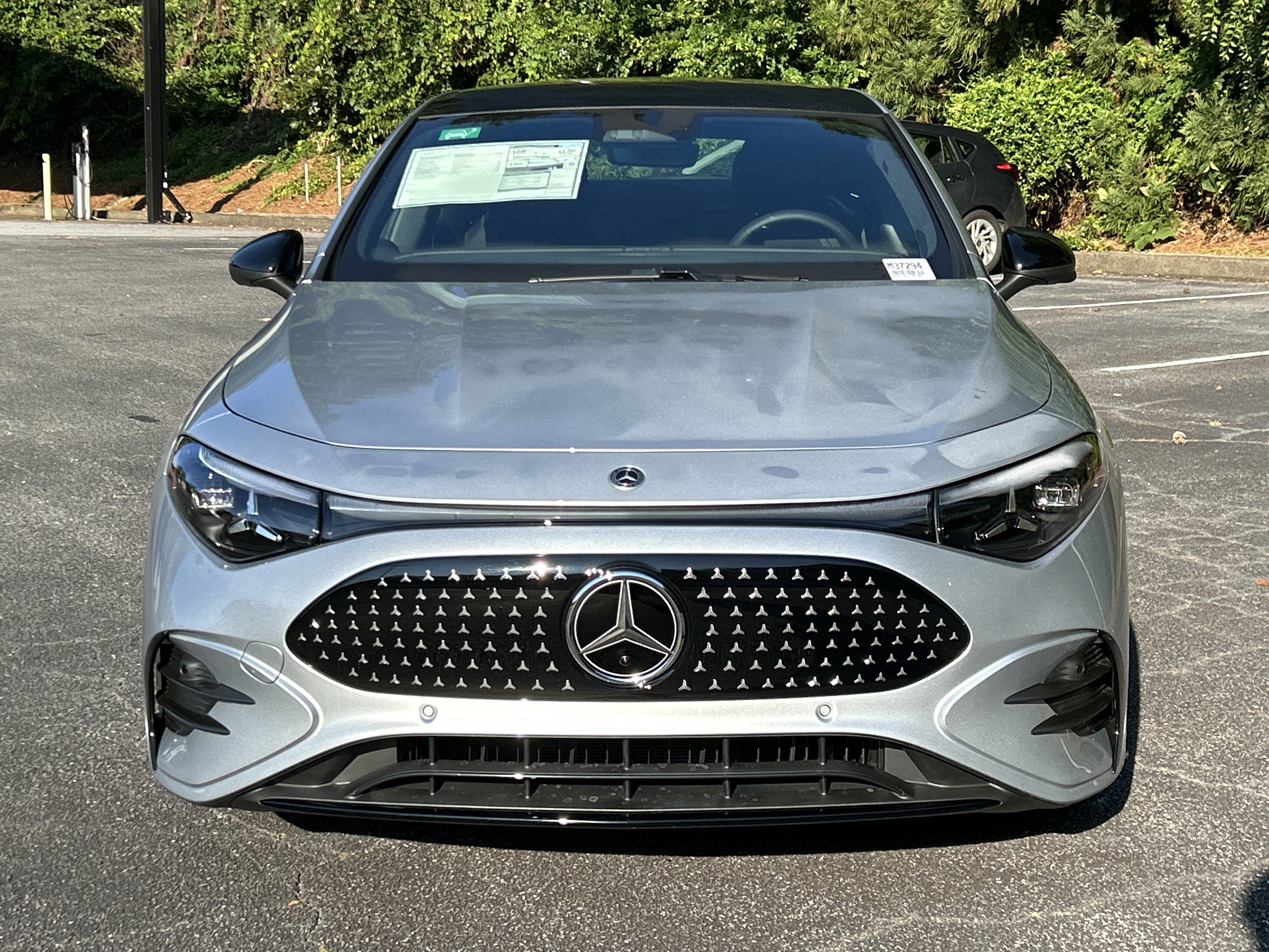 New 2027 Cirrus Silver Metallic Mercedes-Benz CLA 250+ Electric Sedan image 3