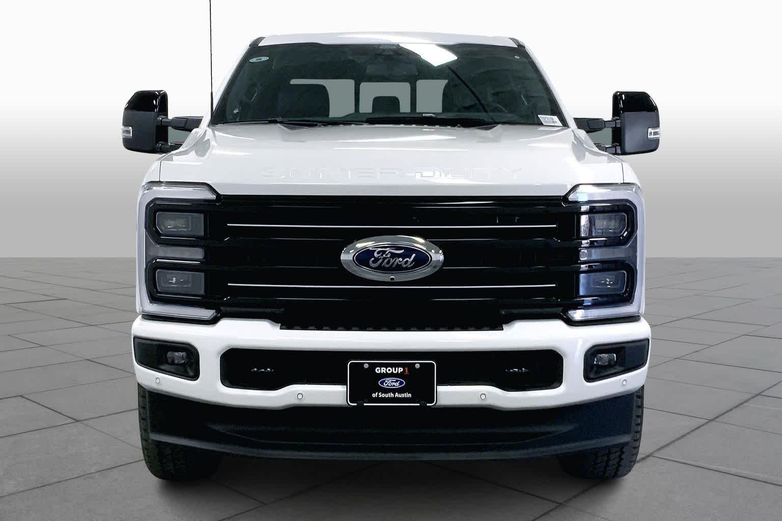 New 2026 Star White Metallic Tri-Coat Ford F-350® Platinum® image 3