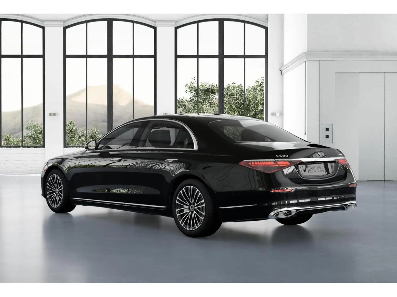 New 2026 Obsidian Black Metallic Mercedes-Benz S 580 image 28