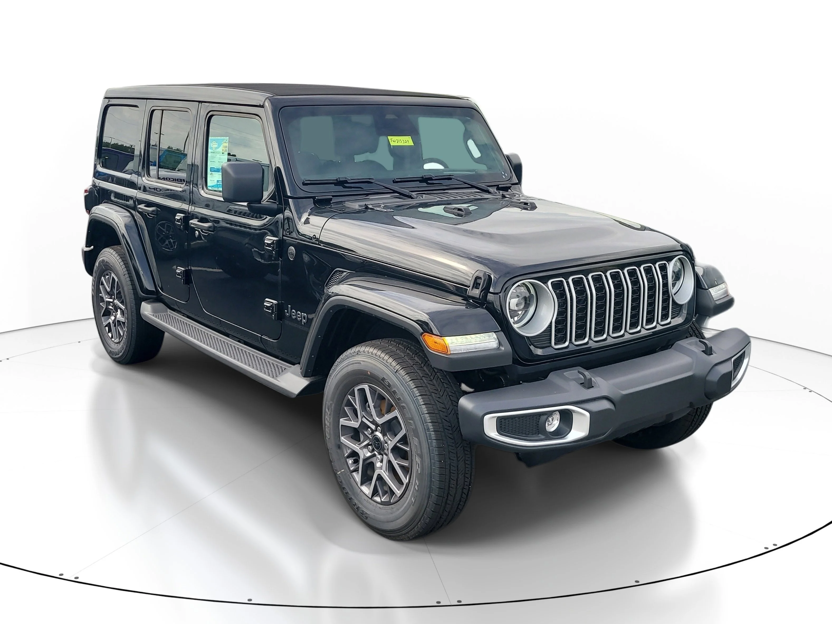 New 2026 Black Clearcoat Jeep Sahara image 1