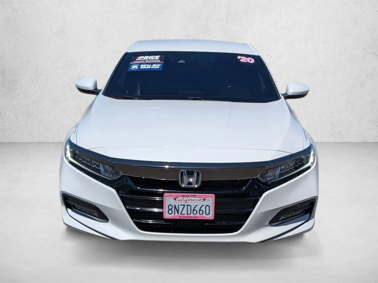 Used 2020 Platinum White Pearl Honda Sport image 2