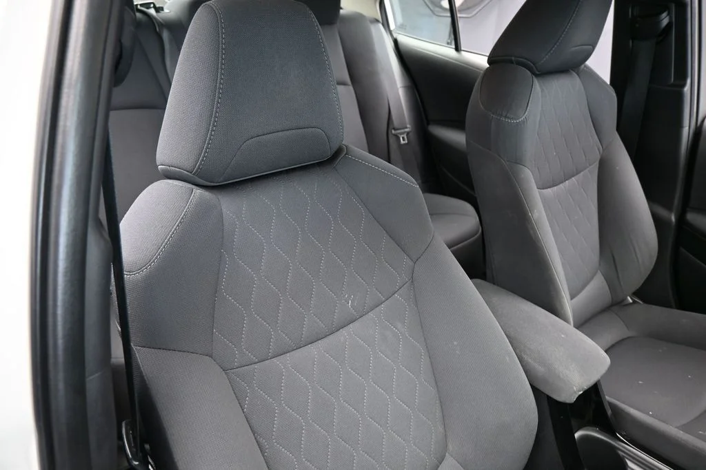 Used 2021 Super White Toyota LE image 32
