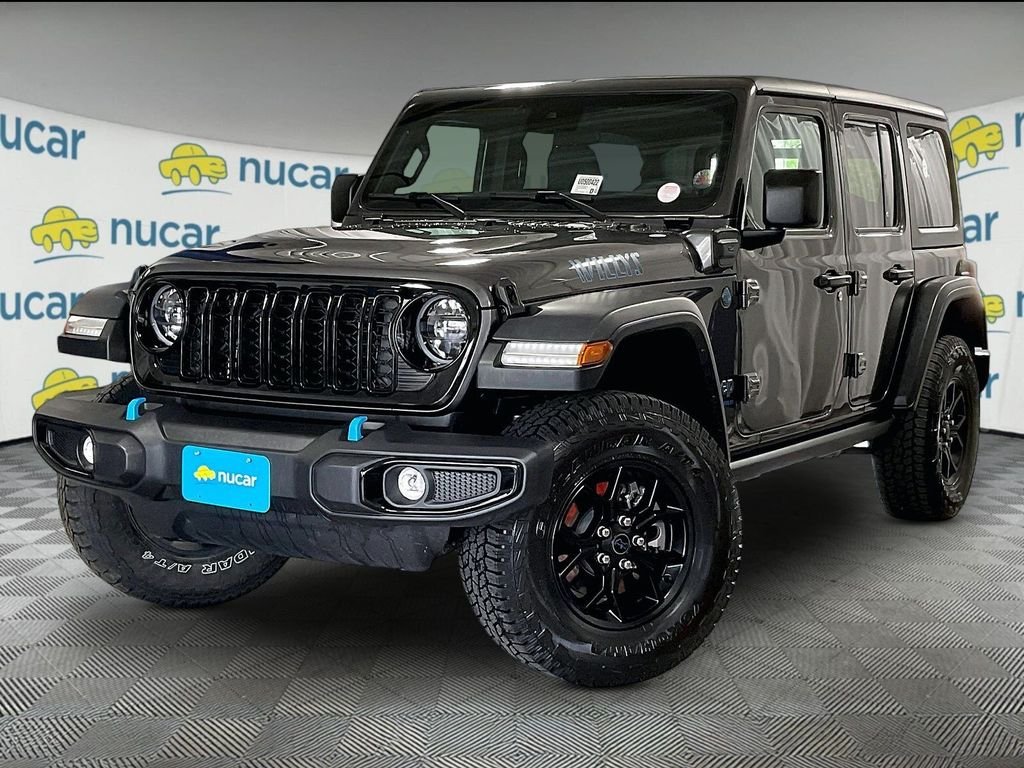 Used 2024 Granite Crystal Metallic Clearcoat Jeep Willys 4xe image 3