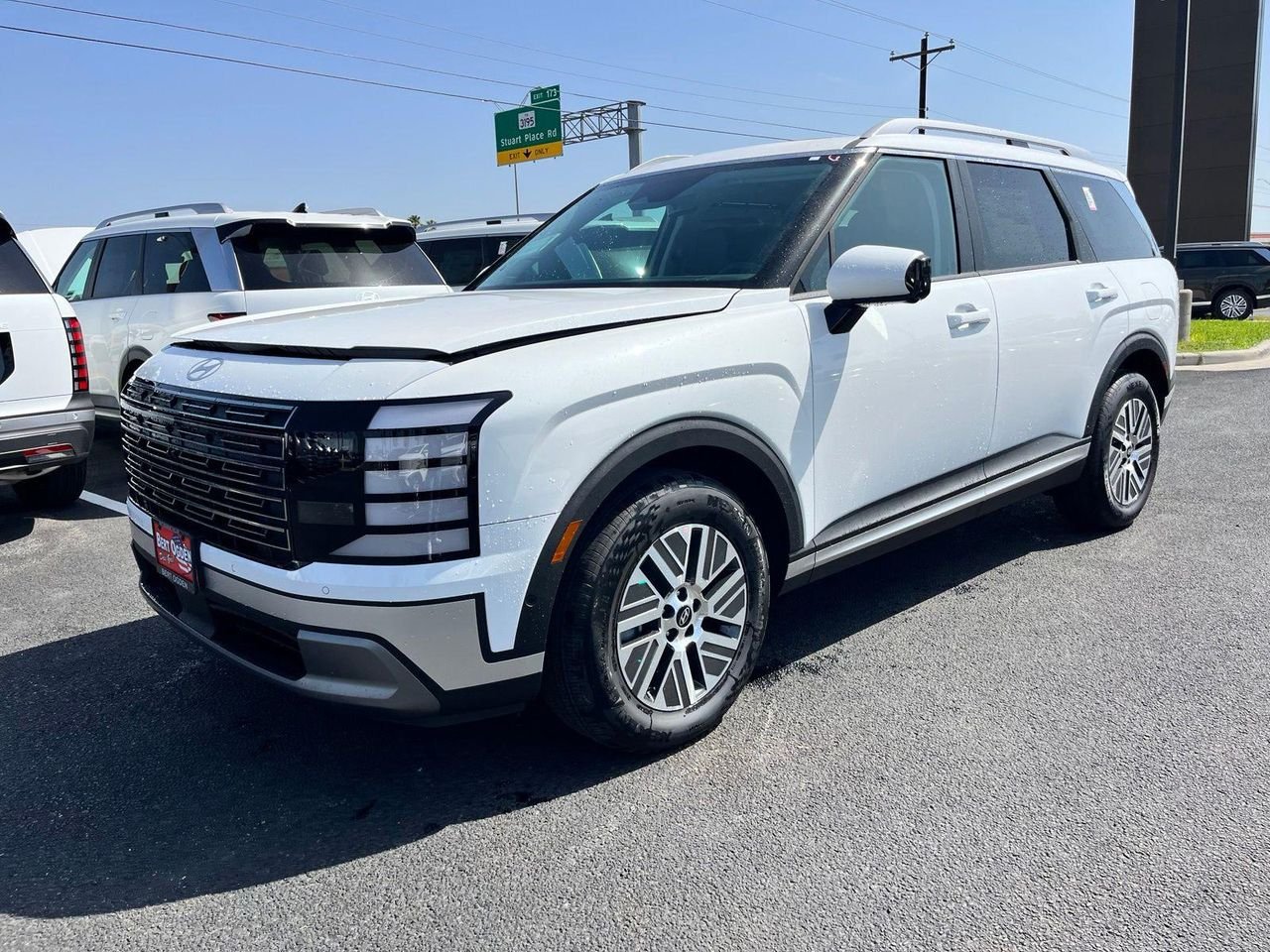New 2026 White Hyundai Blue SEL Premium 7P image 3