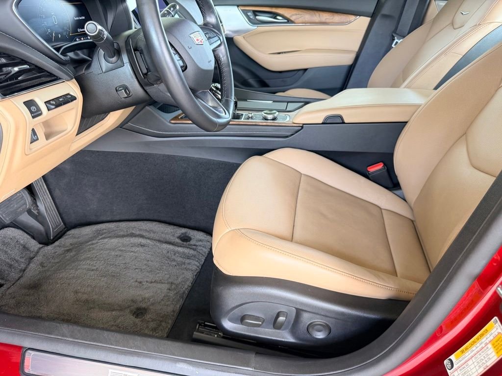 Used 2023 Red Cadillac Premium Luxury image 16