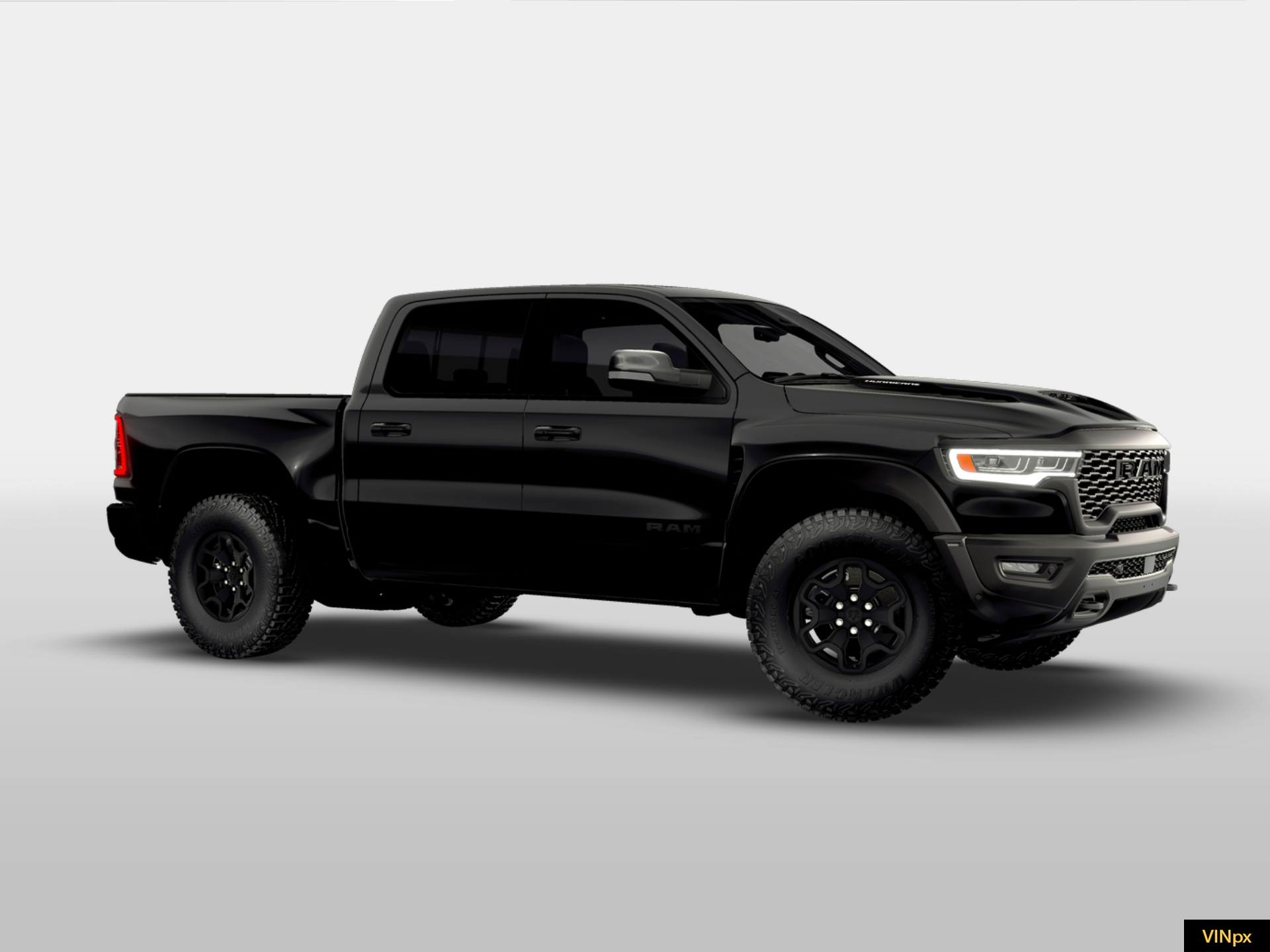 New 2026 Diamond Black Crystal Pearl-Coat Exterior Paint RAM RHO image 10