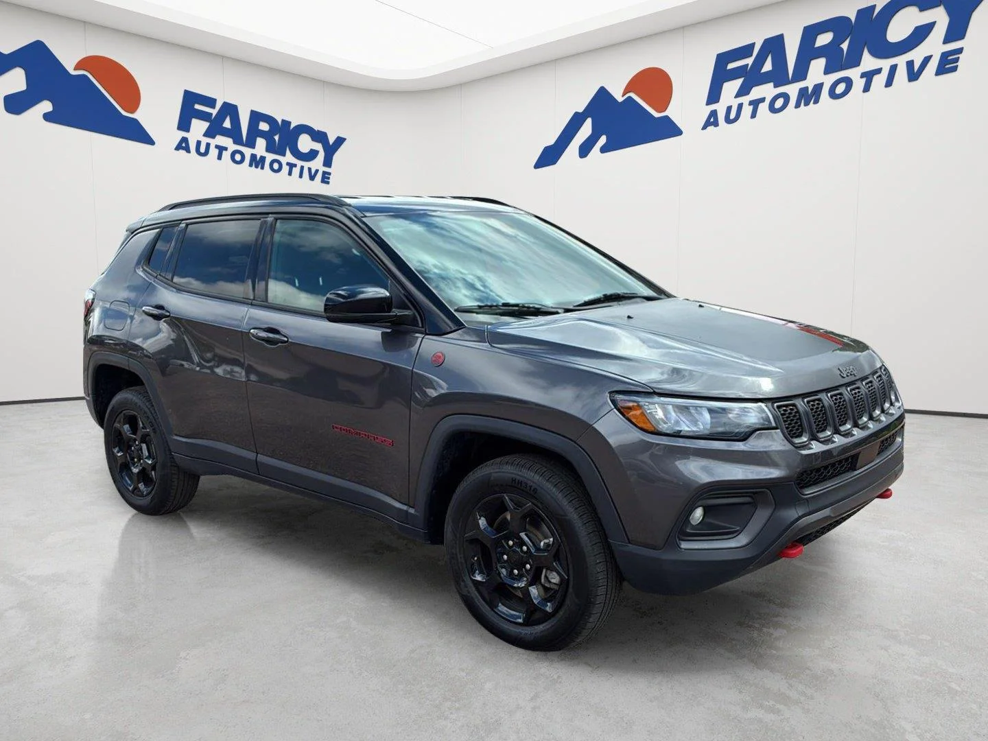Used 2024 Black Clearcoat Jeep Trailhawk image 14