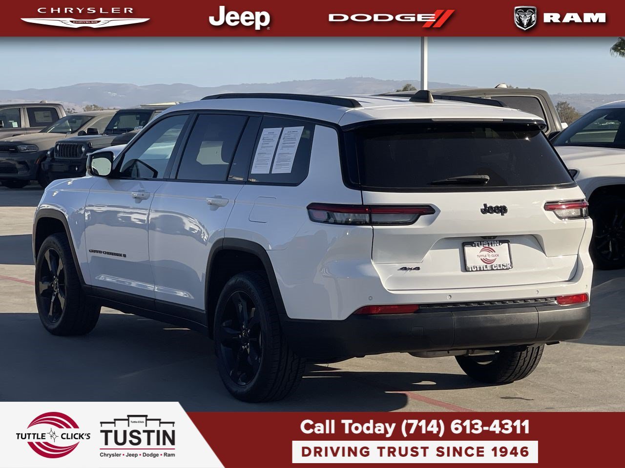 Used 2023 Bright White Clearcoat Jeep Altitude image 13