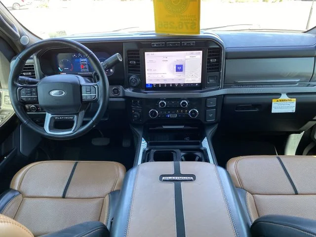 Used 2024 Glacier Gray Metallic Tri-Coat Ford Platinum image 13