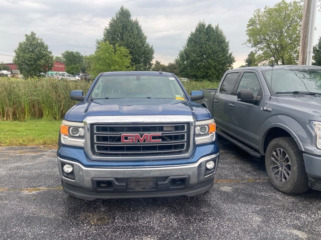Used 2015 Stone Blue Metallic GMC SLE image 2