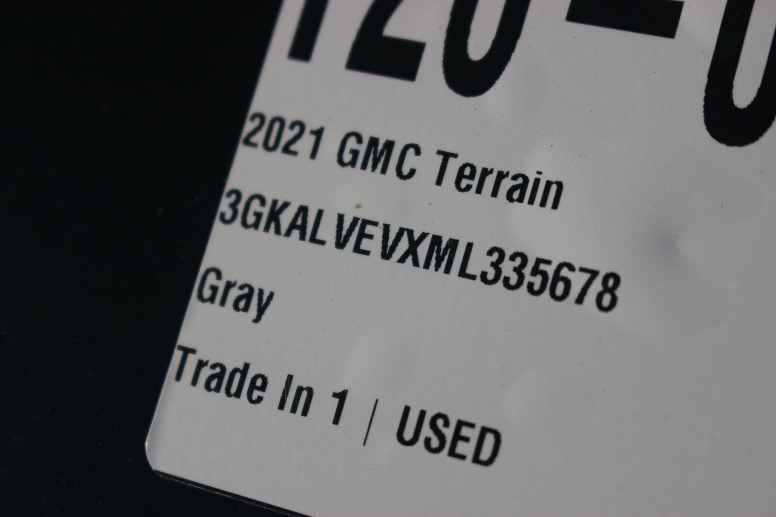 Used 2021 GRAPHITE GRAY METALLIC GMC SLT image 39