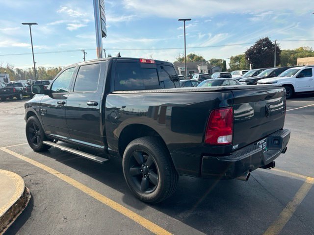 Used 2019 Brilliant Black Crystal Pearlcoat Ram SLT image 4