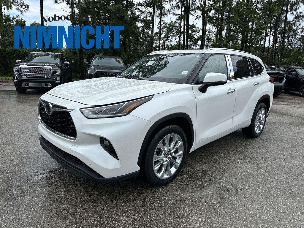 Used 2020 White Toyota Limited image 1