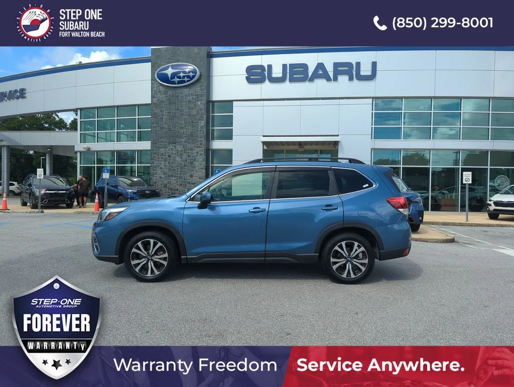 Used 2020 Blue Subaru Limited image 4