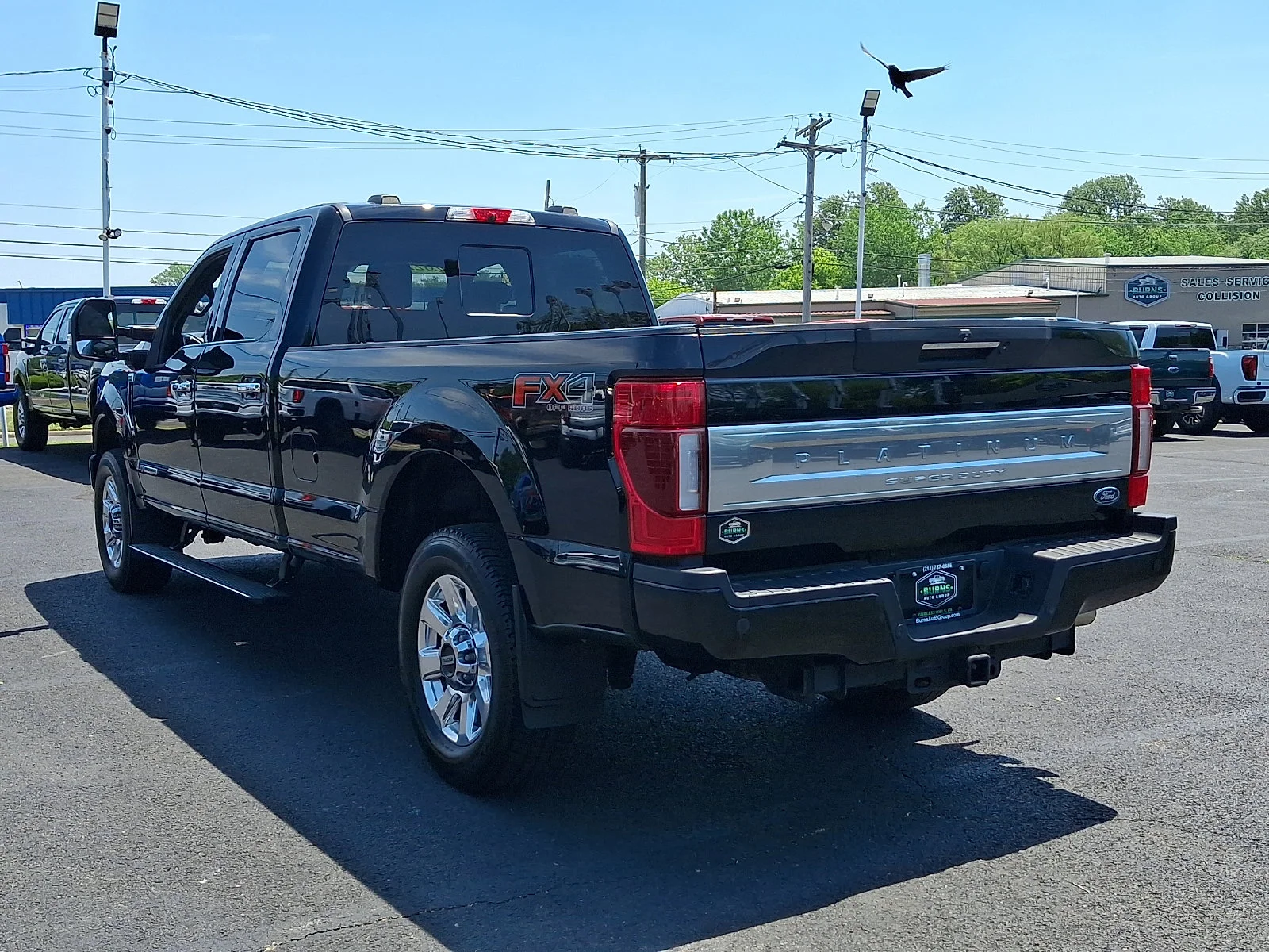 Used 2022 Agate Black Metallic   Um Ford Platinum image 8
