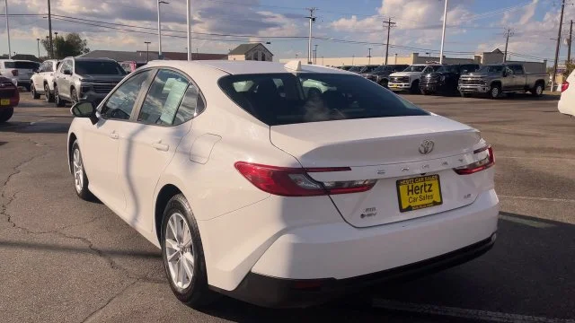 Used 2025 White Toyota LE image 8