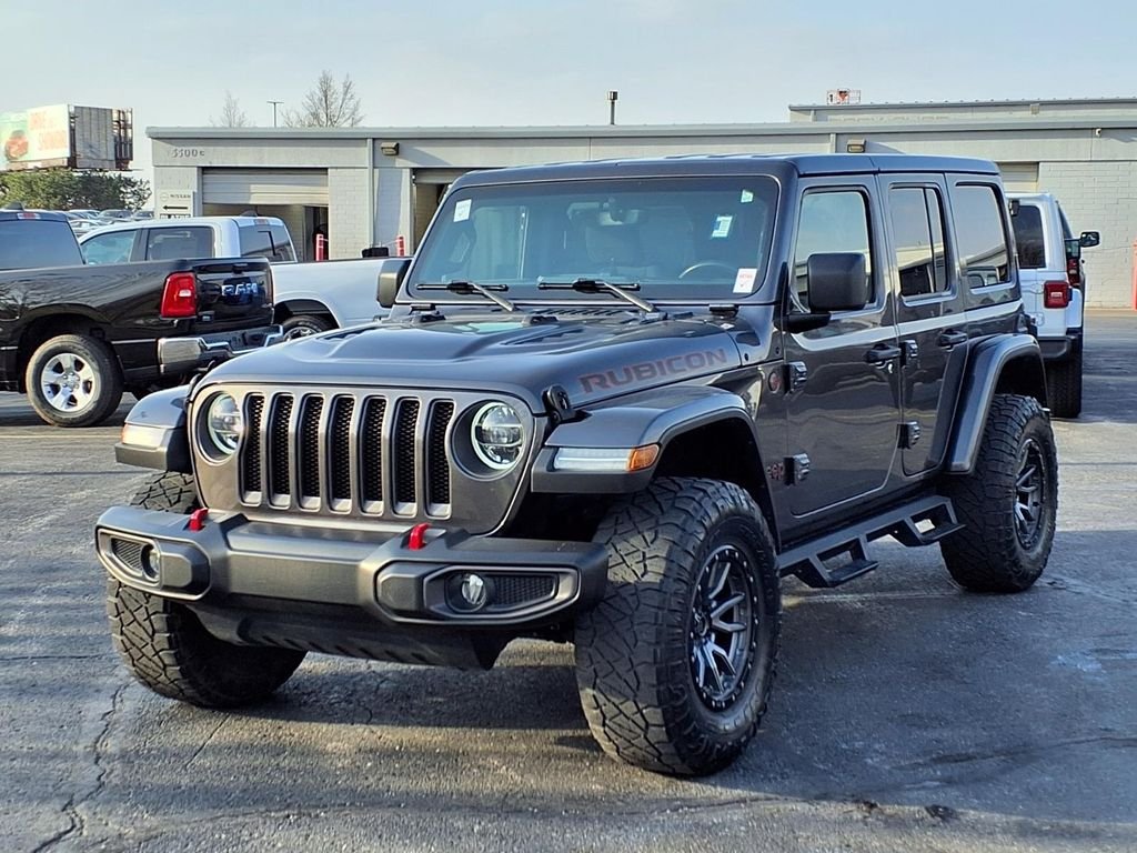Certified 2021 Jeep Wrangler Unlimited Rubicon with VIN 1C4HJXFG1MW562151 for sale in Kansas City
