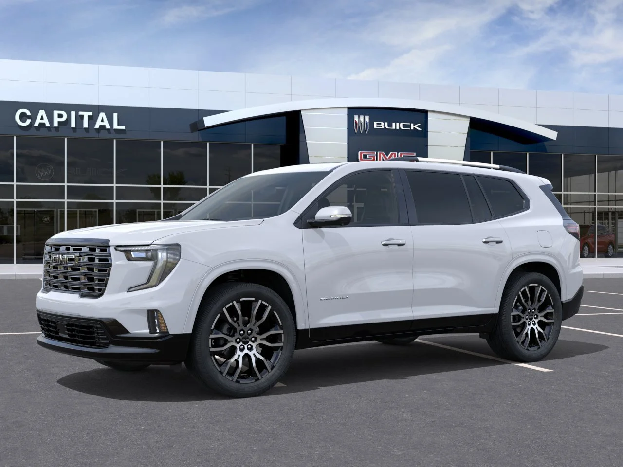 New 2026 GLACIER WHITE TRICOAT GMC Denali Ultimate image 3