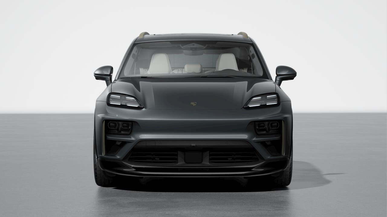 New 2026 Volcano Grey Metallic Porsche Turbo Electric image 8