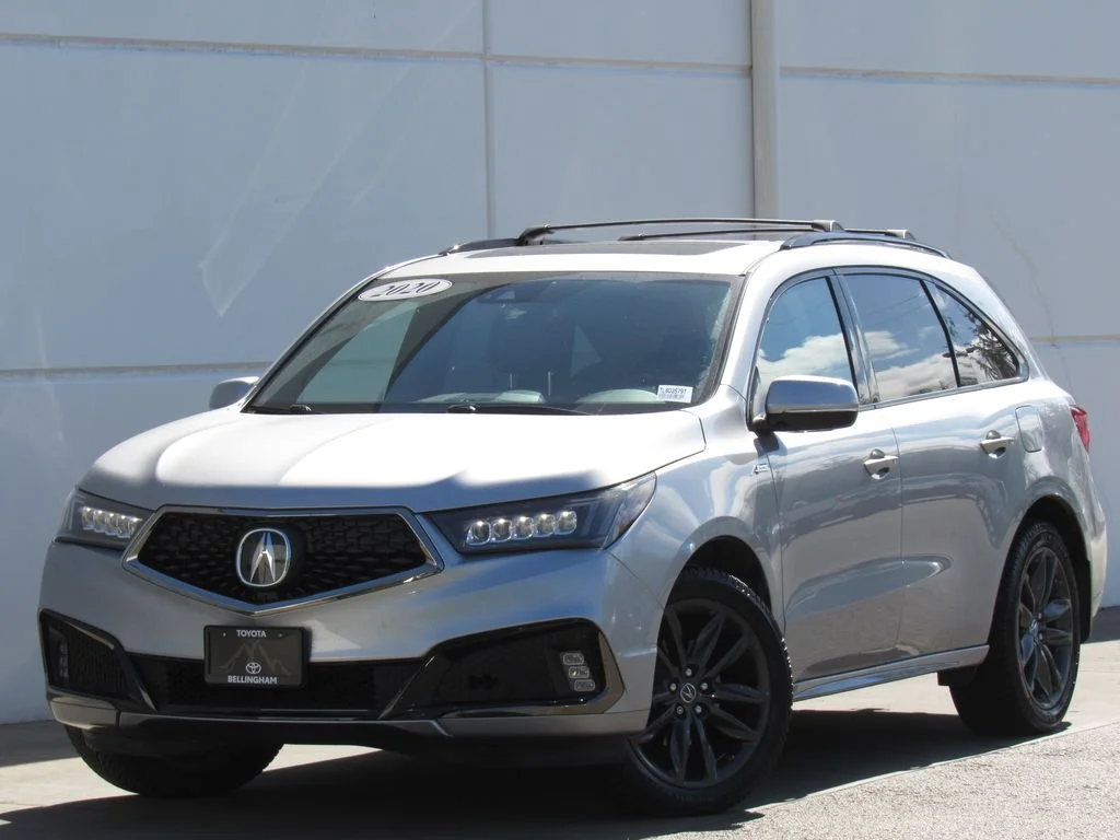 Used 2020 Lunar Silver Metallic Acura Technology & A-Spec Packages image 1