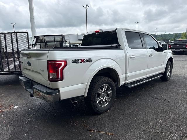 Used 2016 White Platinum Clearcoat Metallic Ford Lariat image 6