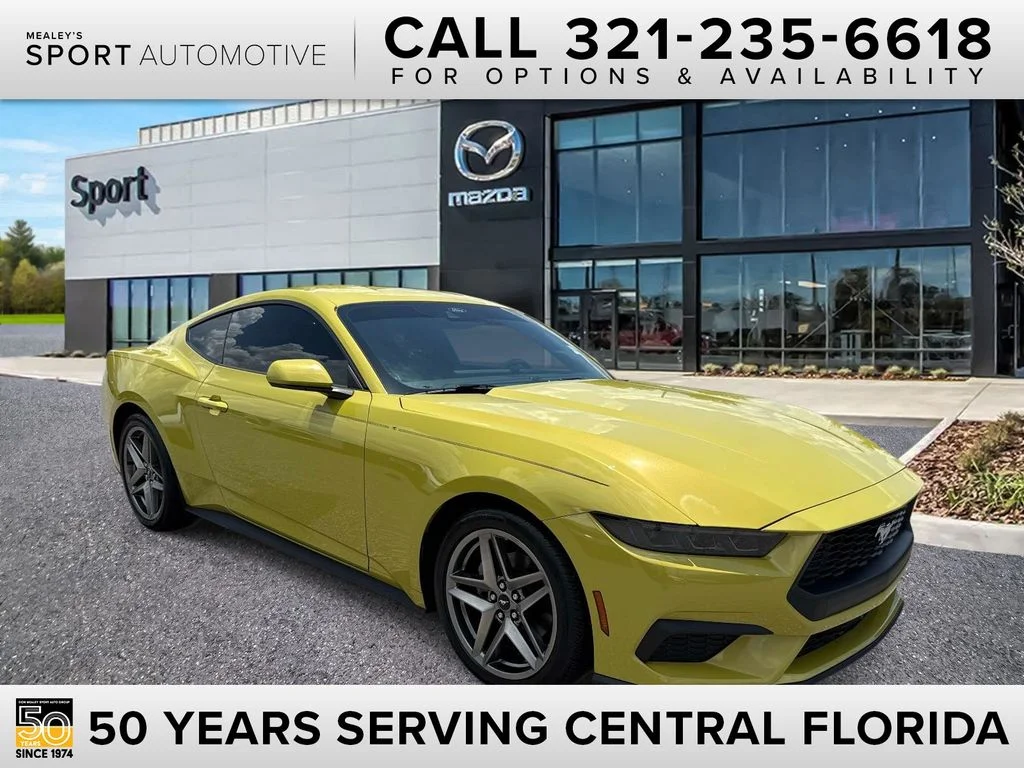 Used 2025 Yellow Ford EcoBoost image 1