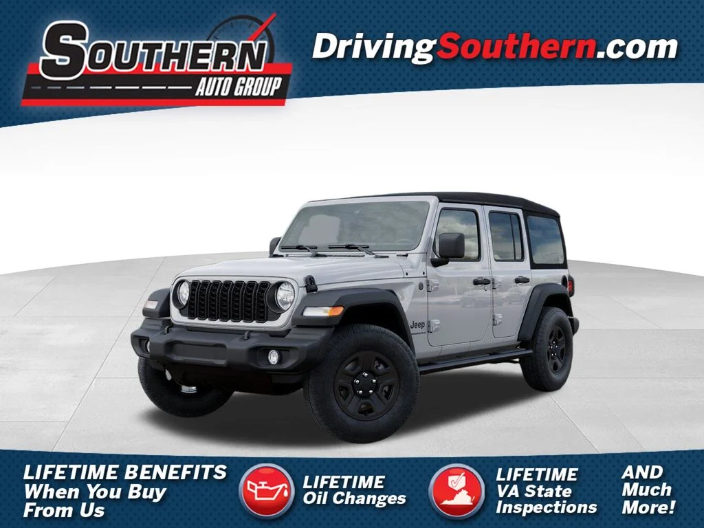 New 2026 Bright White Clear-Coat Exterior Paint Jeep Sport image 1