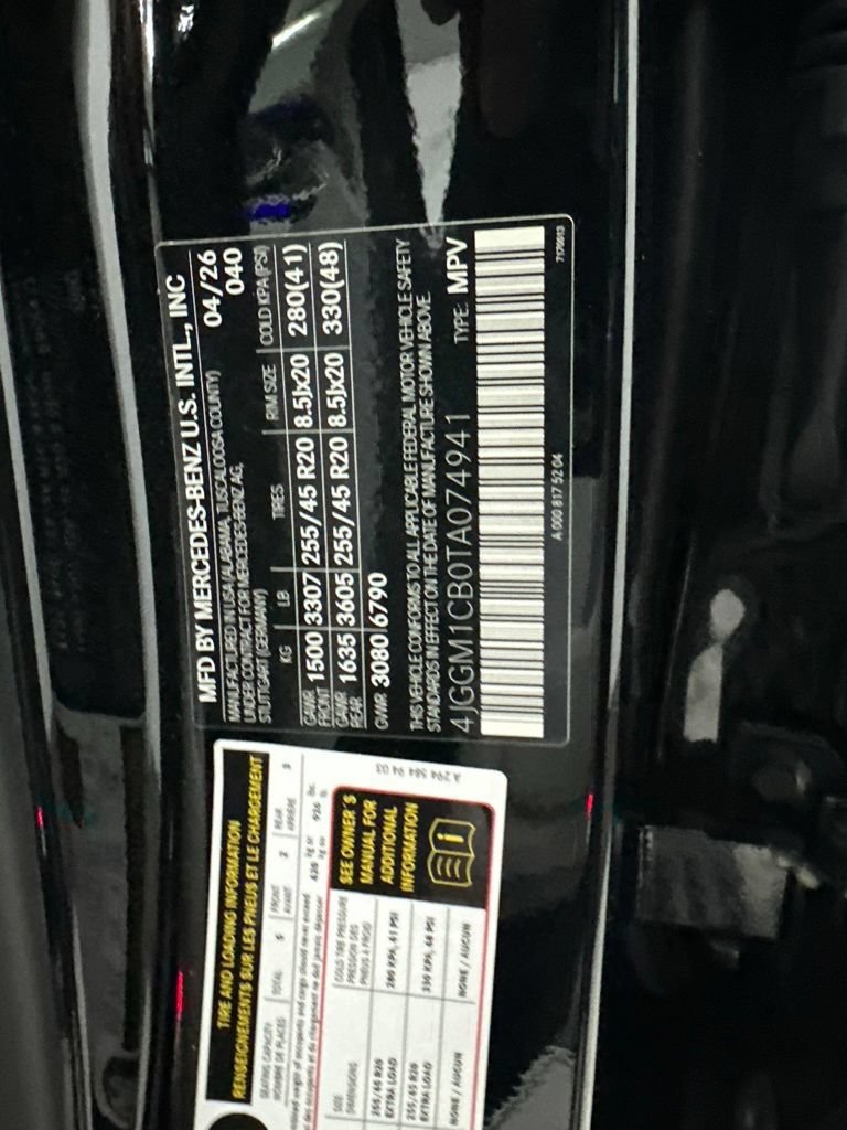 New 2026 Black Mercedes-Benz EQE 320 image 56