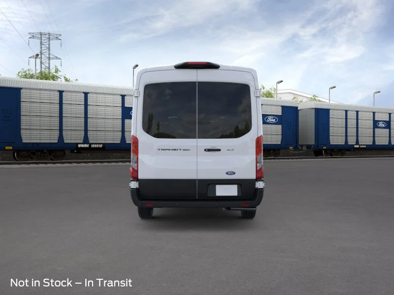 New 2026 Oxford White Ford Passenger Van XLT image 5