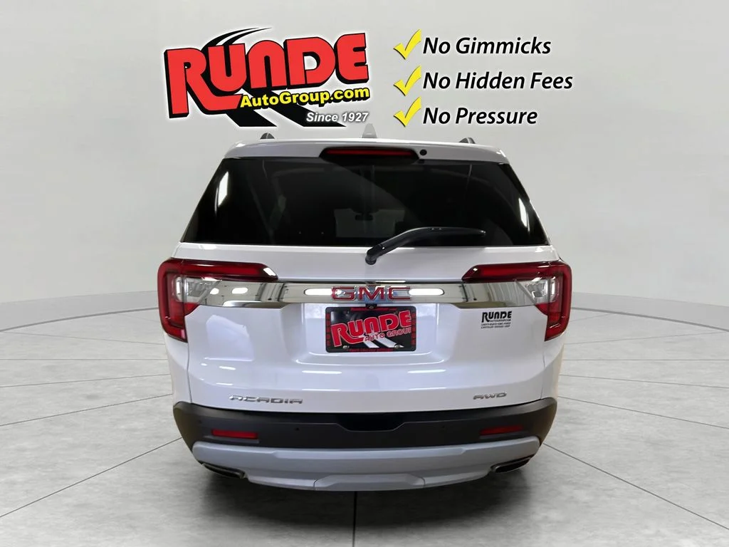 Used 2020 White Frost Tri-Coat GMC SLT image 5
