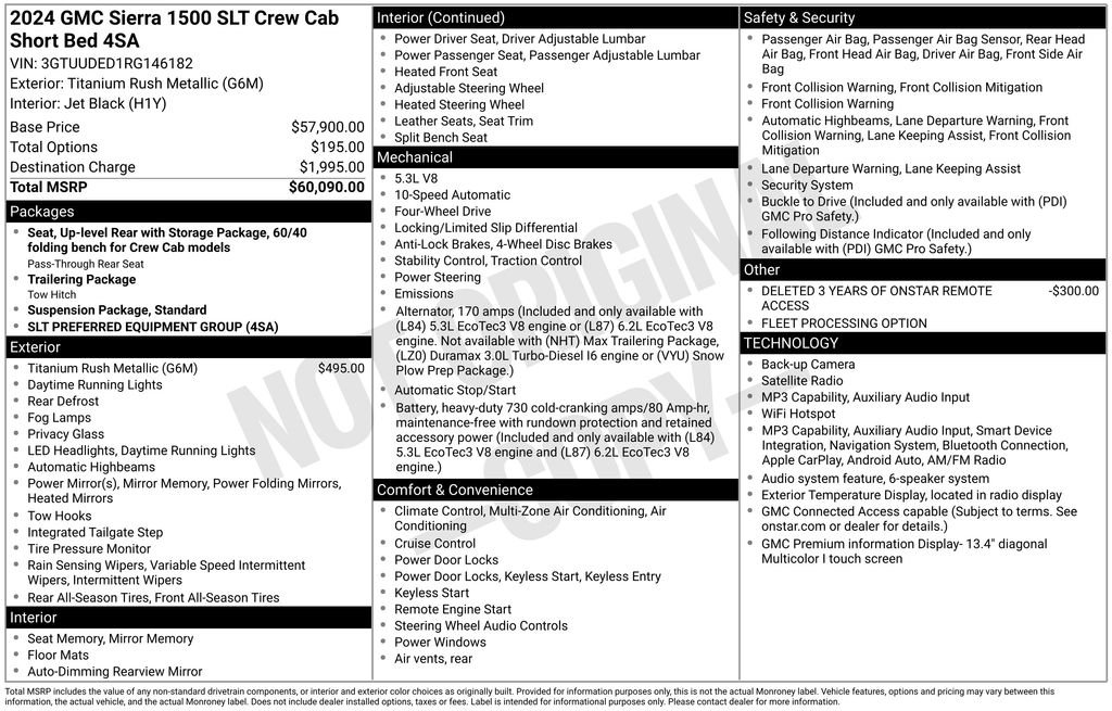Used 2024 Silver GMC SLT image 28